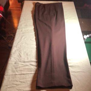 Size 10 brown stretch pants - no zippers